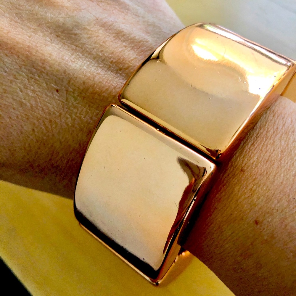 VTG Rose Gold Stretch Bangle Bracelet